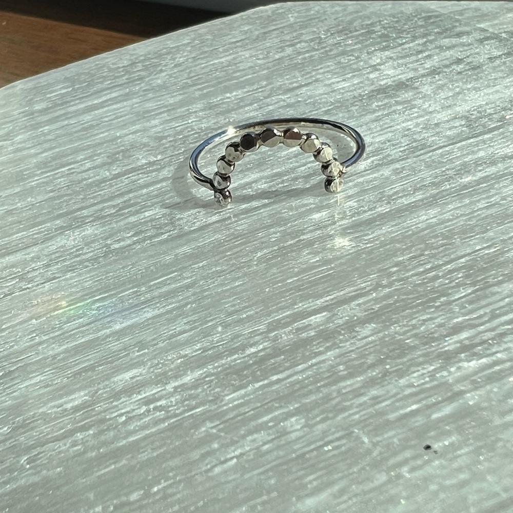 Pebbled Rainbow Ring